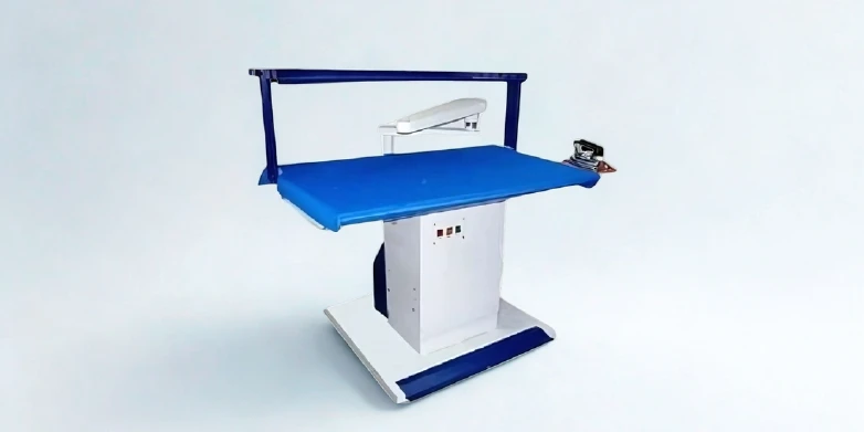Robust steam vacuum table construction for demanding industrial environments